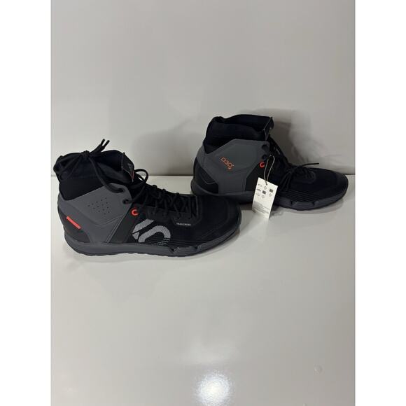 Adidas Five Ten Trailcross Pro Mid Black Grey Biking Shoes NWOB Sz 10.5 - Picture 10 of 11